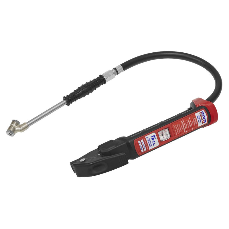 Sealey Anodised Tyre Inflator with Twin Push-On Connector SA37/93B Sealey - Dynamic Drive