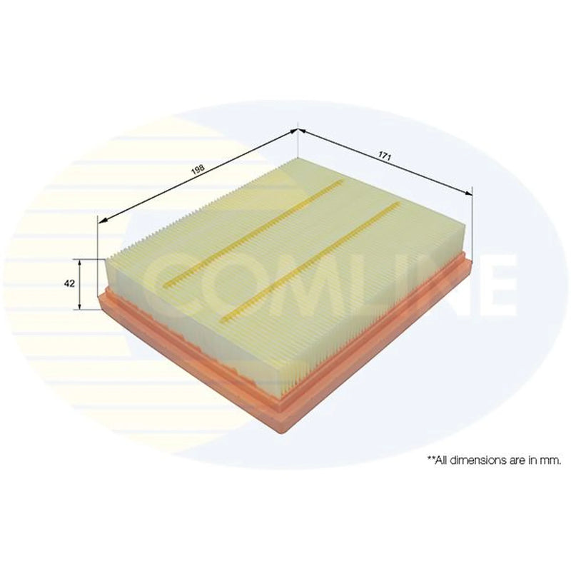 Comline Engine Air Filter fits Ford Galaxy III 2021-2023 2.5