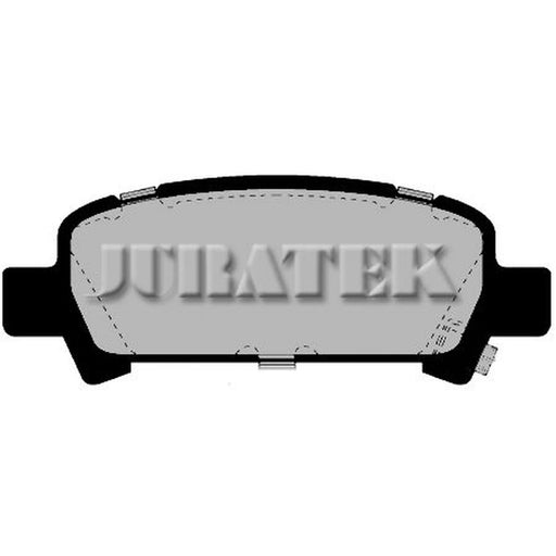 Juratek Rear Brake Pad Set fits Subaru Forester 1998-2008 2.0 2.5