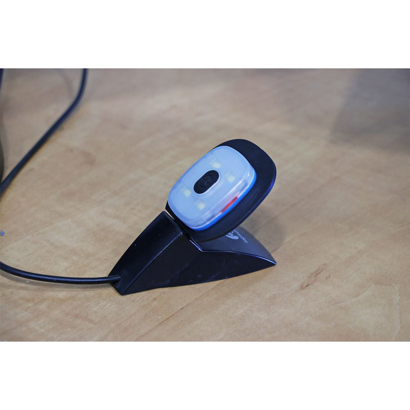 Sealey Beanie Hat 4 SMD LED USB Rechargeable LED185 Sealey - Dynamic Drive