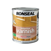 Ronseal Interior Varnish Quick Dry Matt Medium Oak 750ml Ronseal - Dynamic Drive