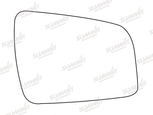 Summit Stick-On Aspheric Mirror Glass fits Vauxhall Zafira 10 on RHS Summit - Bars 4 Cars