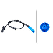 Hella ABS Wheel Speed Sensor Front fits BMW X5 2000-2006 3.0 4.4 4.6