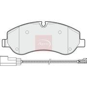 Apec Front Brake Pad Set PAD1930