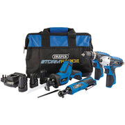 Draper Storm Force 10.8V Power Interchange Kit (9 Piece) 52023 Draper - Dynamic Drive