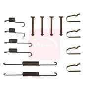 Apec Brake Shoe Accessory Kit Rear fits Kia Mentor 1993-1997 1.5 1.6