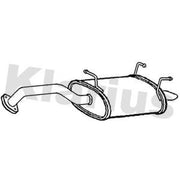 Klarius Box With Tail Pipe Rear fits Nissan Primera 2002 on 2.0