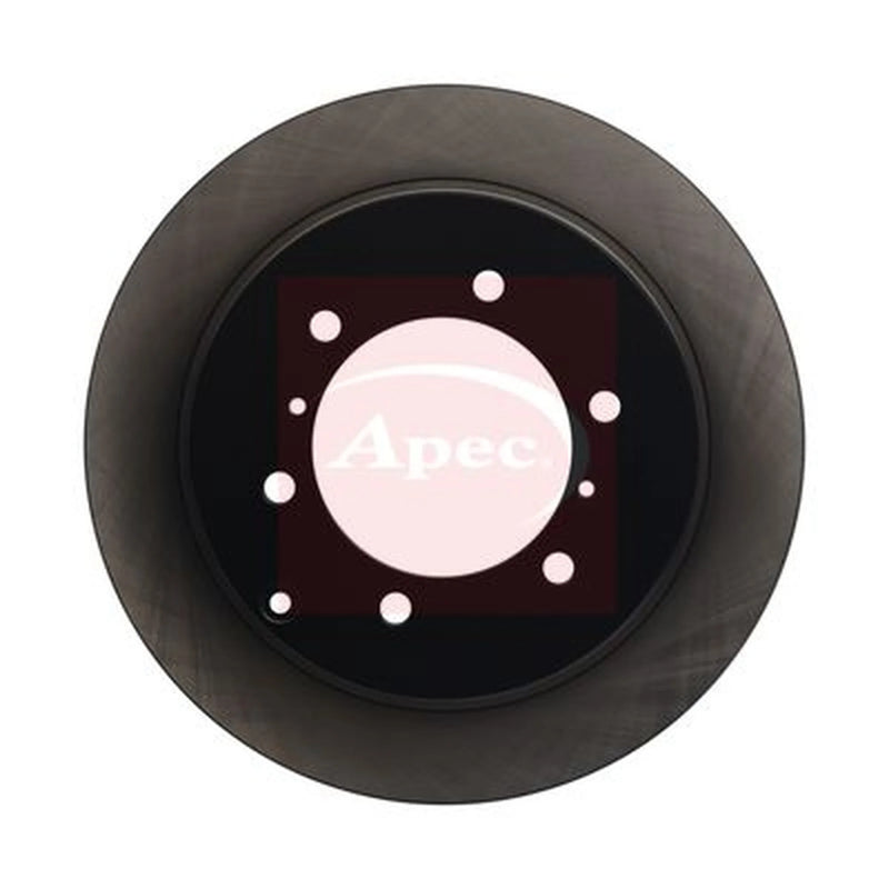 Apec 2 x Solid Rear Brake Discs DSK2015-x2