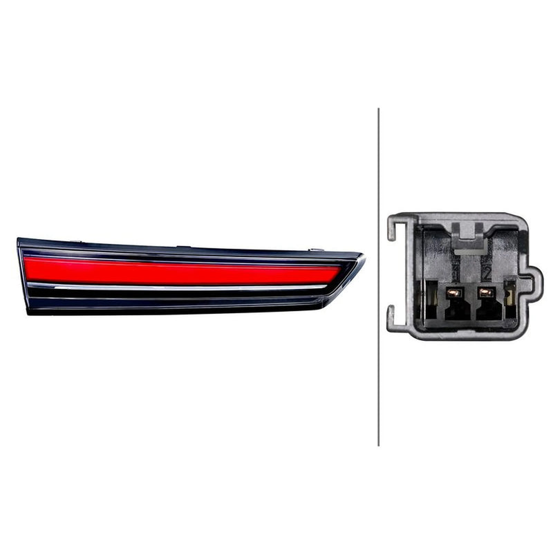 Hella Tail Light / Lamp LED Left fits Opel Mokka 2020 on 1.2 1.5
