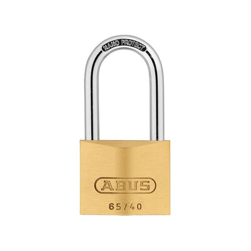 Abus Mechanical 65/40mm Brass Padlock 40mm Long Shackle Keyed Alike 6404 ABUS Mechanical - Dynamic Drive