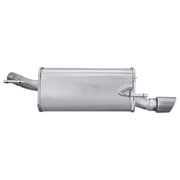 Hella End Silencer Rear fits Opel Corsa C 2000-2009 1.2 1.4 1.8
