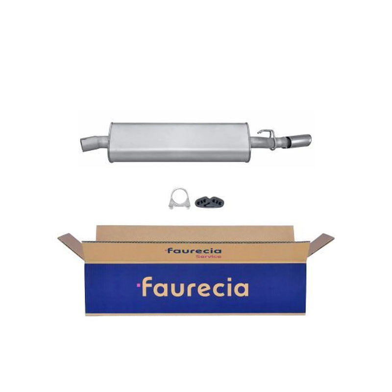 Hella End Silencer Rear fits Alfa Romeo 155 1992-1997 1.7 1.8 2.0 2.5
