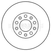 Borg & Beck Front & Rear Brake Discs & Pads fits Alfa Romeo Giulietta 2010-2020
