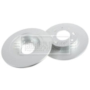 Borg & Beck Front & Rear Brake Discs & Pads fits Kia Clarus 1996-2001 1.8 2.0