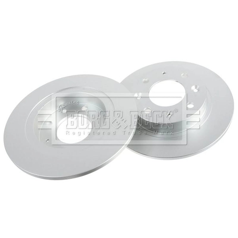 Borg & Beck Front & Rear Brake Discs & Pads fits Kia Clarus 1996-2001 1.8 2.0