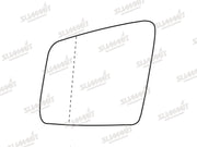 Summit Heated Base Plate With Blind Spot Mirror Glass fits Mercedes R Class 11 to 16 LHS Summit - Bars 4 Cars