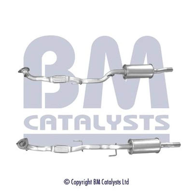 BM Catalysts Exhaust Pipe OD fits VW Fox 2005-2009 1.4