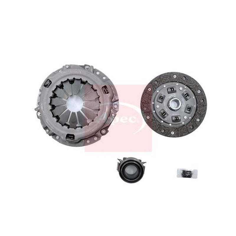 Apec Clutch Kit Set 3pc 180mm fits Toyota Starlet 1984-1996 1.0 1.3