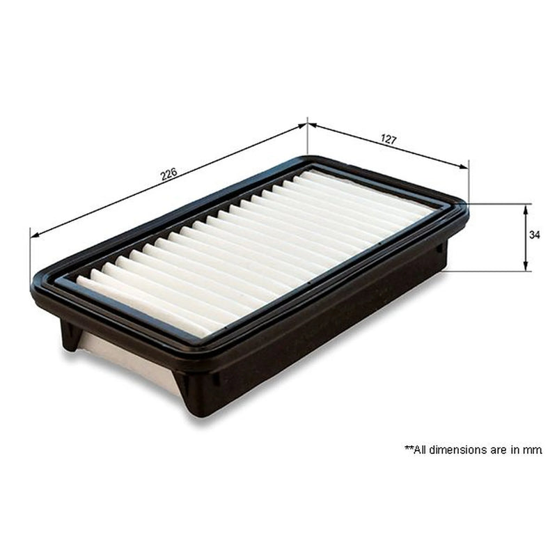 Comline Engine Air Filter fits Fiat Sedici 2006-2014 1.6