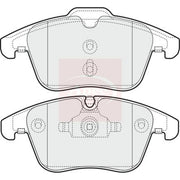 Apec Front Brake Pad Set fits Daimler Super Eight 2005-2009 4.2