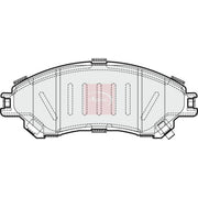 Apec Front Brake Pad Set fits Suzuki S-Cross 2022 on 1.4 1.5