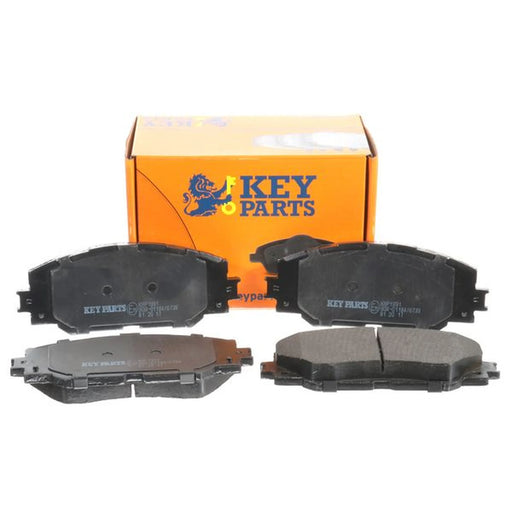 Key Parts Front & Rear Brake Discs & Pads fits Toyota Auris 2007-2012 1.6
