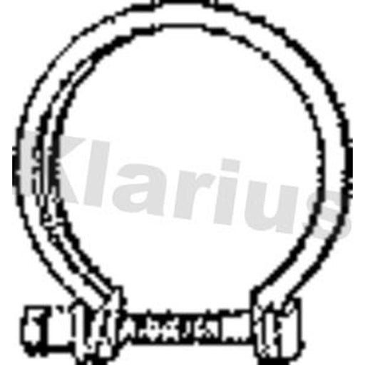 Klarius Exhaust Pipe Gasket OD 431103