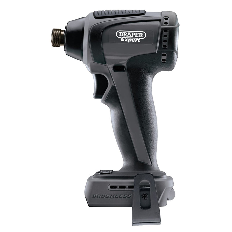 Draper XP20 20V Brushless Impact Driver, 200Nm (Sold Bare) 55944 Draper - Dynamic Drive