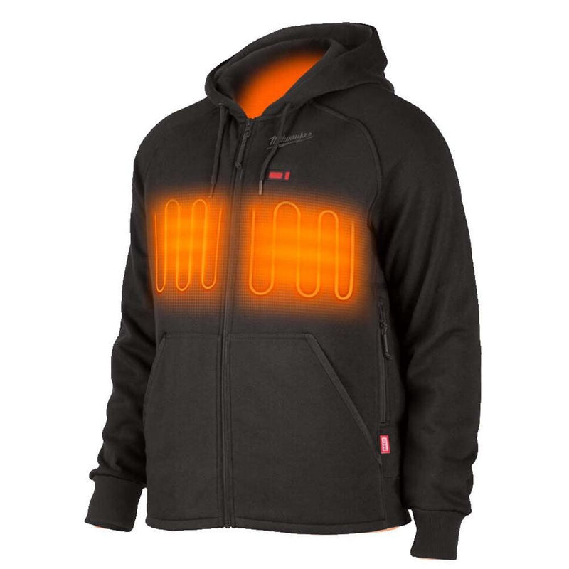 Milwaukee M12Hhbl4-0(L) Heated Hoodie Blk X 4932480063 Milwaukee - Dynamic Drive