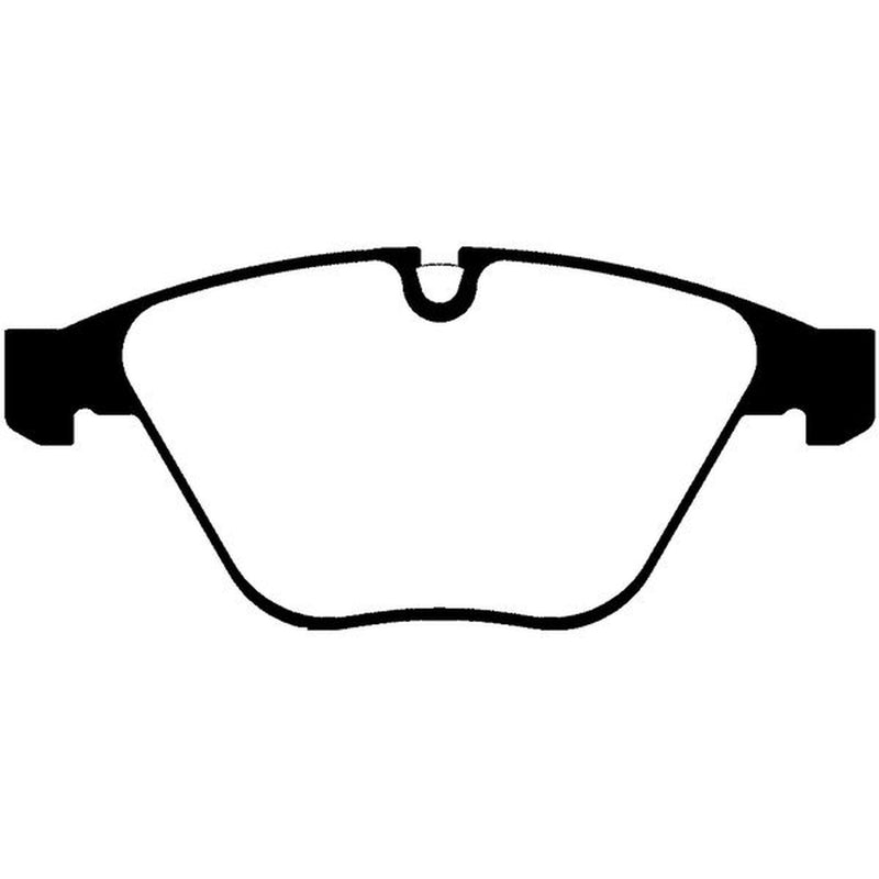 Abtex Front Brake Pad Set fits BMW 1 2011-2012
