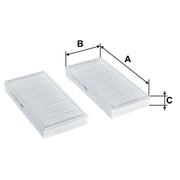 Valeo Cabin Air Filter (Pollen Filter) 715812