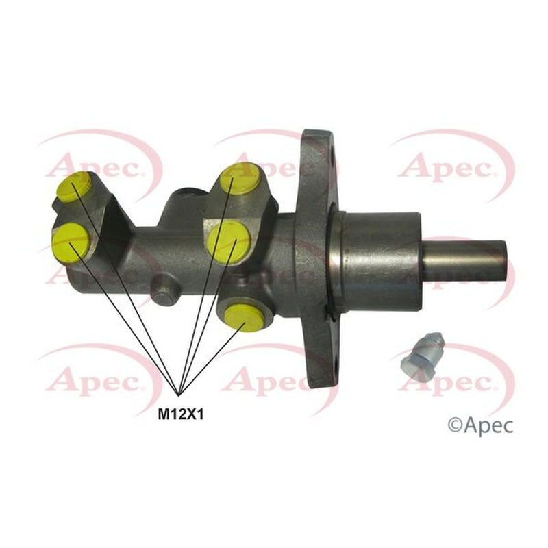 Apec Brake Master Cylinder Hydraulic Assembly fits BMW 3 1998-2007