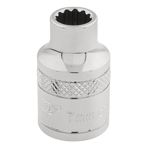 Draper HI-TORQ 12 Point Socket, 3/8" Sq. Dr., 7mm 32767 Draper - Dynamic Drive