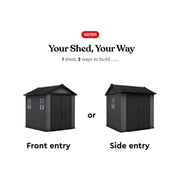 Keter Newton Plus Shed 7.5 x 9ft Keter - Dynamic Drive