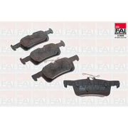 FAI Rear Brake Solid Discs & Pads fits Ford Fiesta VII 2017-2021 1.0 1.5