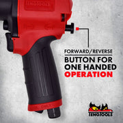 Teng Tools 3/8" Composite Air Impact Wrench Teng Tools - Dynamic Drive