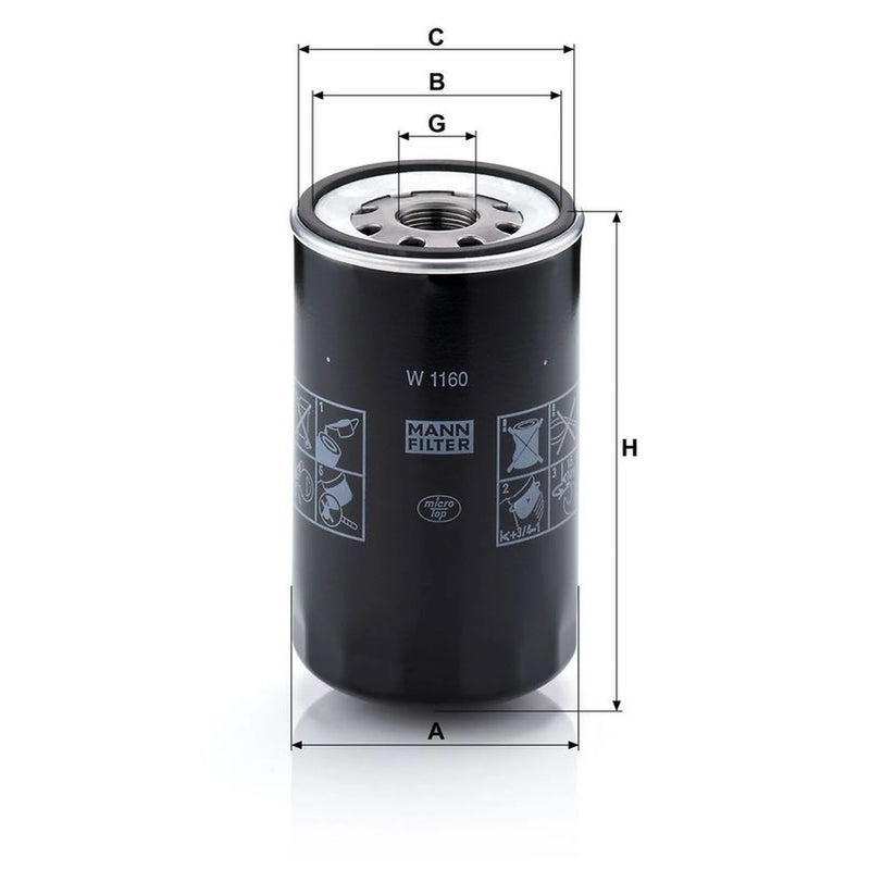 MANN-FILTER Service Kit with Air & Oil Filters fits Man M 2000 M 2000-2005