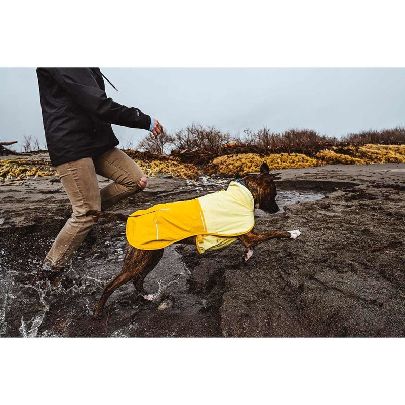 Ruffwear Sun Shower Dog Raincoat in Mineral Yellow (Small) Ruffwear - Bars 4 Cars