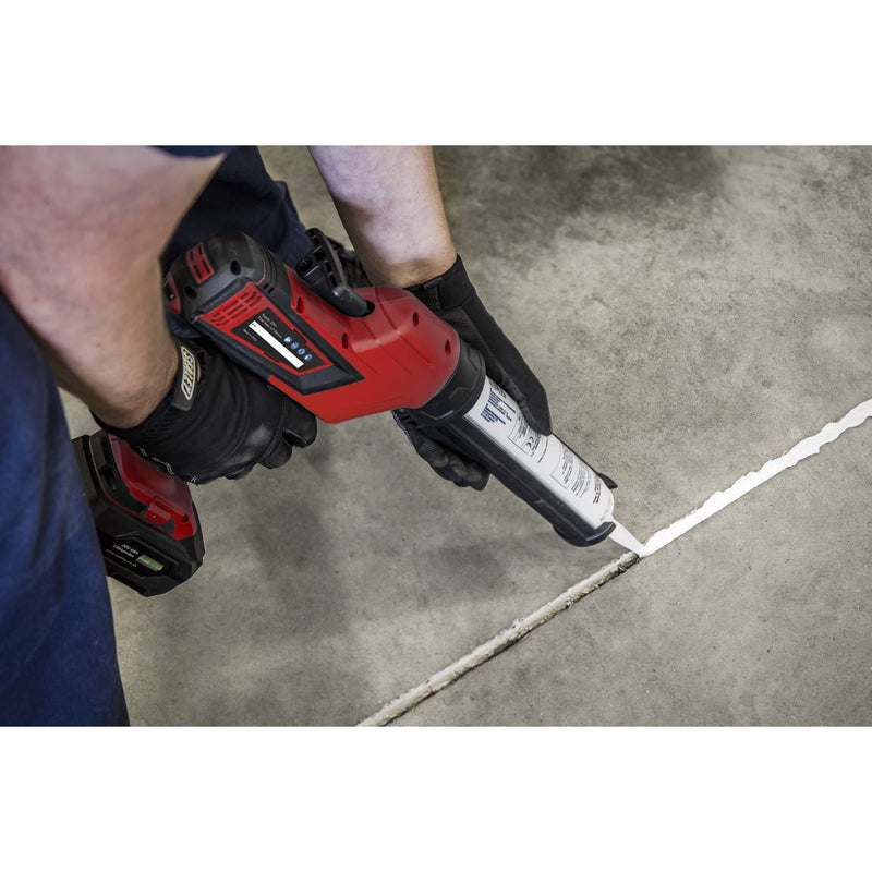Sealey Cordless Caulking Gun 310ml 20V SV20 Series Body Only CP20VCG Sealey - Dynamic Drive