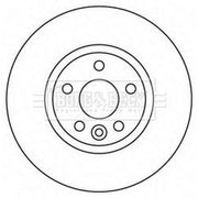 Borg & Beck Front & Rear Brake Discs & Pads fits Land Rover Freelander 2