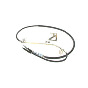 Bosch Handbrake Cable Right Rear fits Skoda Superb I 2001-2008