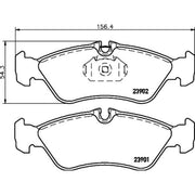 Mintex Rear Brake Pad Set fits Mercedes-Benz Sprinter 3-T 1995-2006
