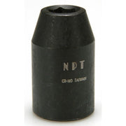 Carlyle Tools Socket - Shallow Impact - Metric - 1/2In. Dr - 15 mm - image 1