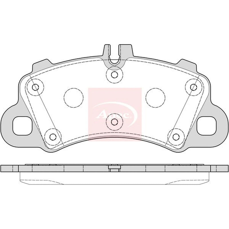 Apec Front Brake Pad Set PAD2273