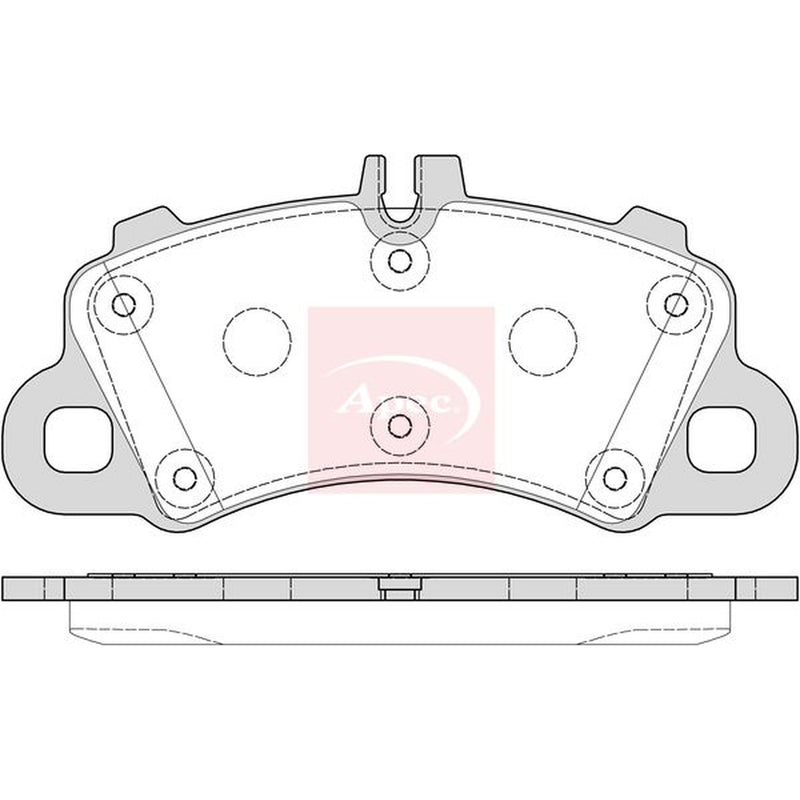 Apec Front Brake Pad Set fits Porsche Cayenne 2017-2023 3.0