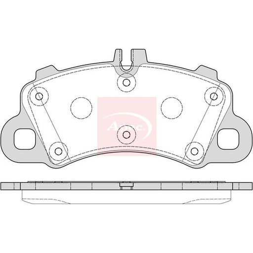 Apec Front Brake Pad Set fits Porsche Cayenne 2017-2023 3.0