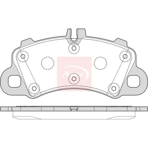 Apec Front Brake Pad Set PAD2273