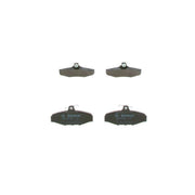 Bosch Front & Rear Pads fits Ssangyong Korando 1996-2006 2.0 2.3 2.9 3.2