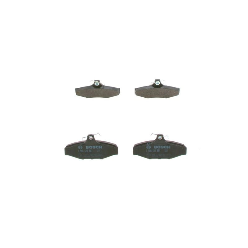 Bosch Front & Rear Pads fits Ssangyong Korando 1996-2006 2.0 2.3 2.9 3.2