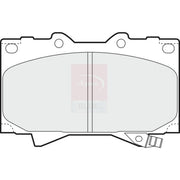Apec Front & Rear Pads fits Toyota Land Cruiser Amazon 1998-2007 4.2 4.7